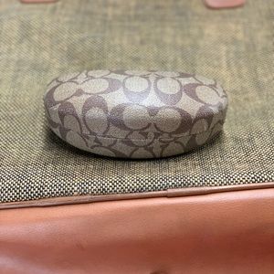 Coach glasses case